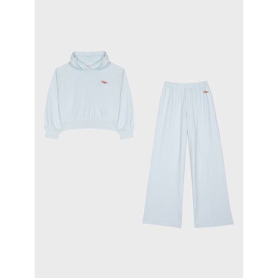 Σετ φόρμα φούτερ αχνούδιαστη - ΣΙΕΛ 6Y