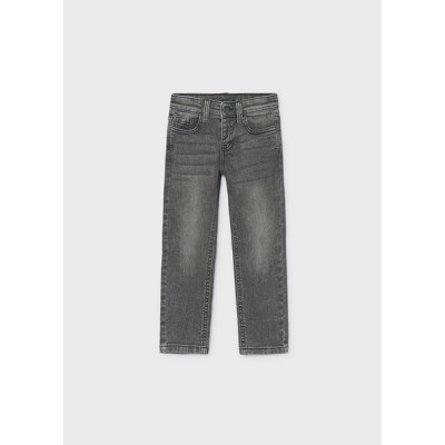 Παντελόνι τζιν slim fit βασικό - ΓΚΡΙ 10Y