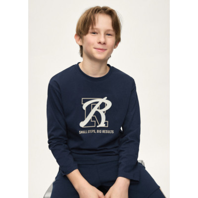 Long sleeve T-Shirt - BLUE 8Y