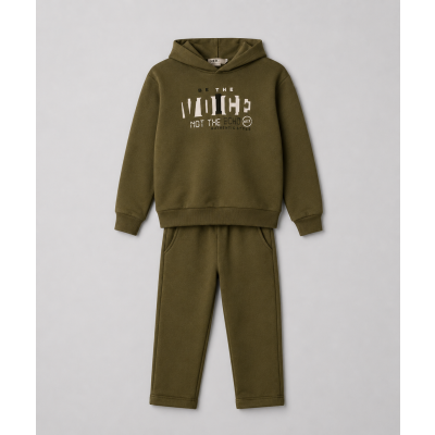 Tracksuit set - khaki 8Y