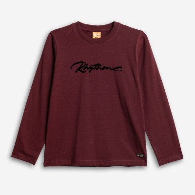 Blouse - BURGUNDY 8Y
