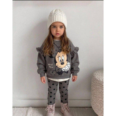 Leggings set - CHARCOAL 7/8Y
