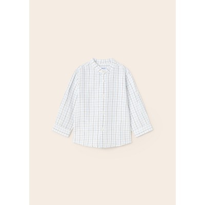 Plaid linen shirt - TYPE 18M