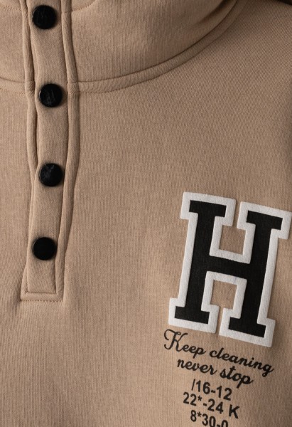 Μπλούζα φούτερ με κουκούλα - ΚΑΜΕΛ 12Y