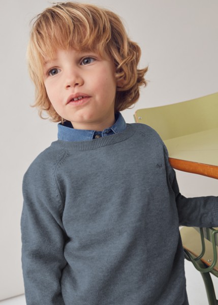 Ζέρσευ βαμβακερό basic - ΓΚΡΙ 4Y