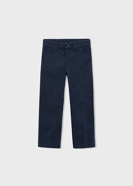 Παντελόνι chino basic - ΝΑΥΤΙΚΟ ΜΠΛΕ 4Y
