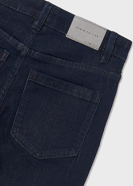 Παντελόνι τζιν lim fit βασικό - ΤΖΙΝ ΣΚΟΥΡΟ 16Y