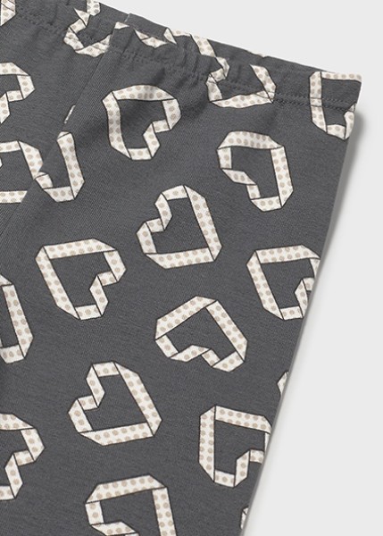 Σετ κολάν με κορδέλα - ΓΚΡΙ 12M