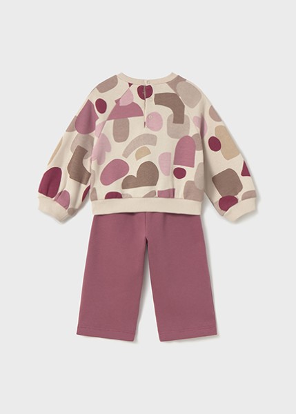 Φόρμα φούτερ  σταμπωτή - ΡOZ 18M