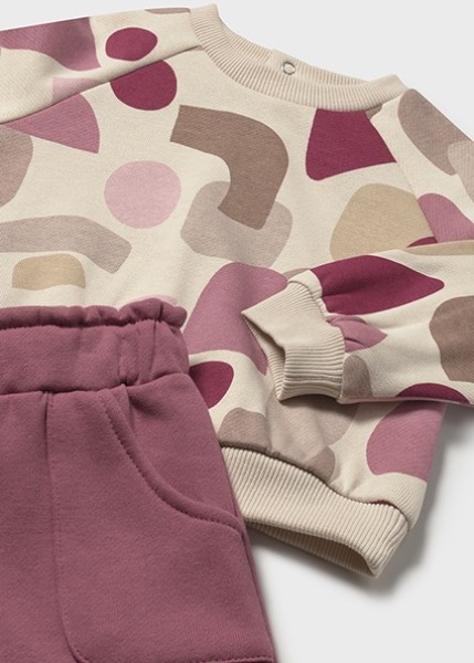 Φόρμα φούτερ  σταμπωτή - ΡOZ 18M