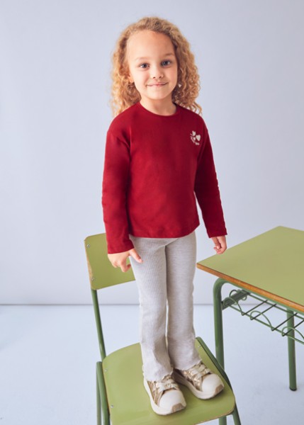 Μπλούζα μακρυμάνικη - ΚΟΚΚΙΝΟ 4Y