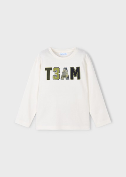 Μπλούζα μακρυμάνικη διαδραστική - ΚΡΕΜ 4Y