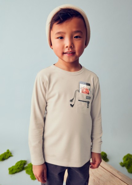 Μπλούζα μακρυμάνικη - ΜΠΕΖ 8Y