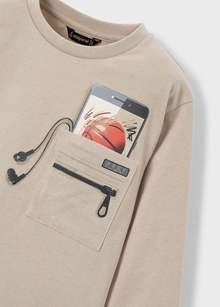 Μπλούζα μακρυμάνικη - ΜΠΕΖ 8Y