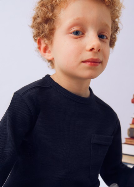 Μπλούζα μακρυμάνικη - ΝΑΥΤΙΚΟ ΜΠΛΕ 2Y