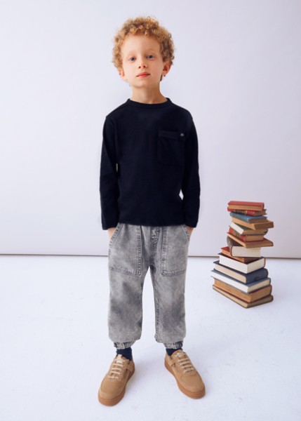 Μπλούζα μακρυμάνικη - ΝΑΥΤΙΚΟ ΜΠΛΕ 2Y