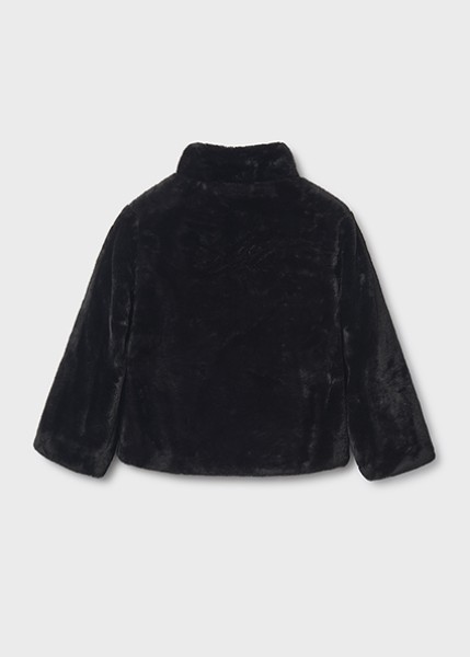 Παλτό γούνα - ΜΑΥΡΟ 10Y