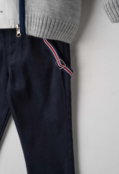 Σετ 4τμχ. με ζακέτα - ΜΠΛΕ 4Y