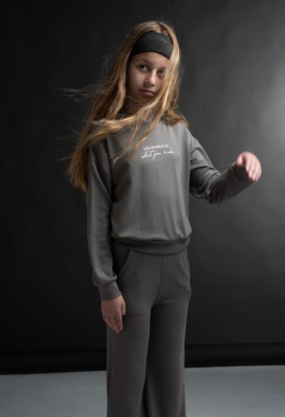 Σετ παντελόνα - ΑΝΘΡΑΚΙ 10Y