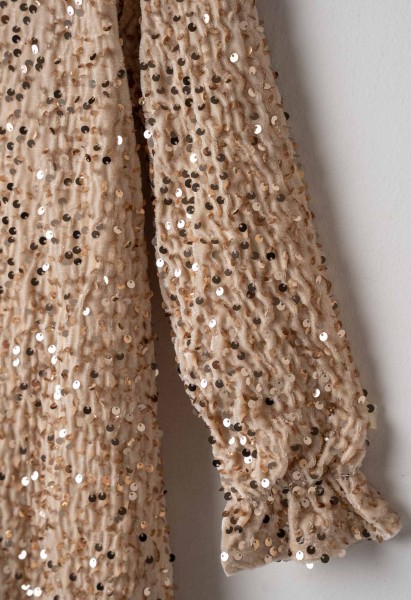 Φόρεμα με παγιέτα - ΧΡΥΣΟ 12Y