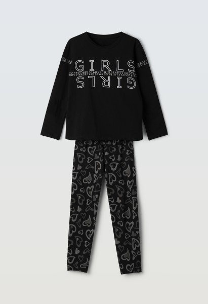 Σετ κολάν - ΜΑΥΡΟ 12Y