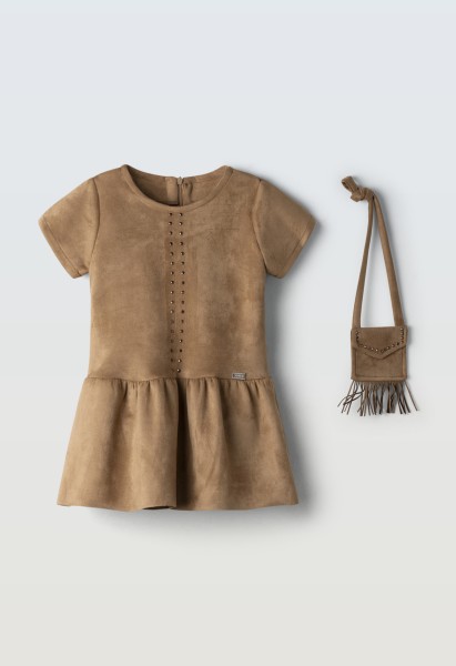 Φόρεμα με τσαντάκι - ΚΑΜΕΛ 5Y