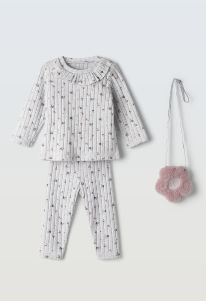 Σετ κολάν - ΓΚΡΙ 2Y