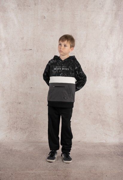 Σετ φόρμα αχνούδιαστη - ΜΑΥΡΟ 8Y