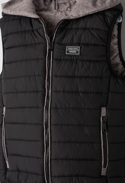 Τζάκετ αμάνικο - ΜΑΥΡΟ 8Y