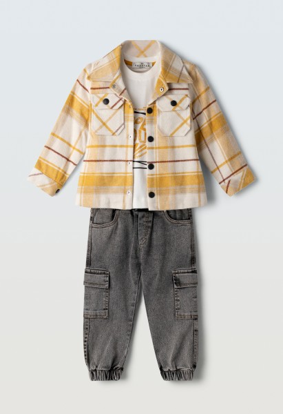 Σετ τζιν 3τμχ. - ΜΟΥΣΤΑΡΔΙ 2Y