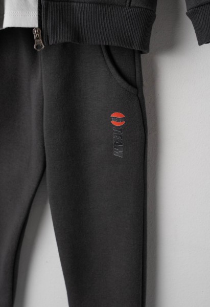 Σετ φόρμα 3τμχ. με ζακέτα - ΑΝΘΡΑΚΙ 3Y