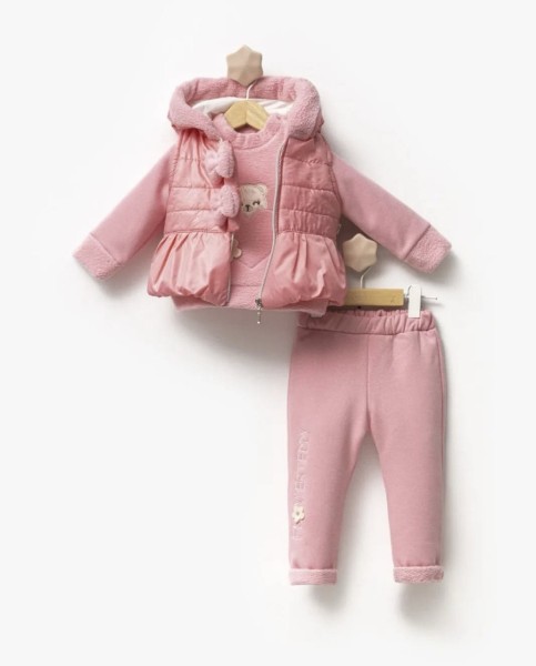 Σετ 3τμχ.με γιλέκο - ΣΑΠΙΟ ΜΗΛΟ 9M