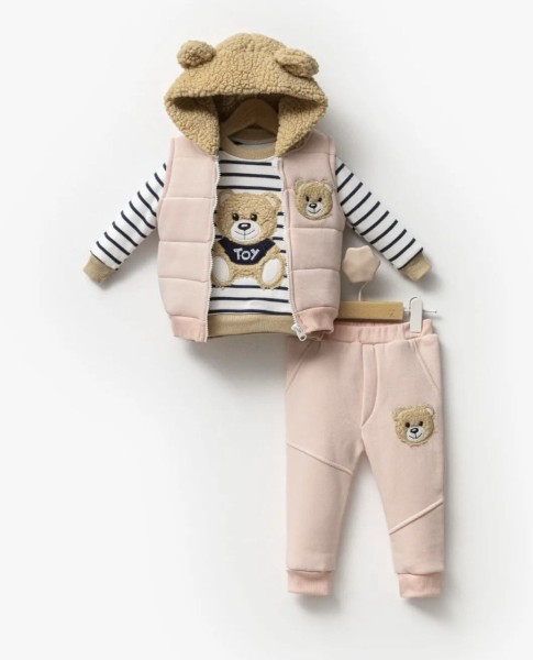 Σετ 3τμχ. με γιλέκο - ΣΑΠΙΟ ΜΗΛΟ 3Y