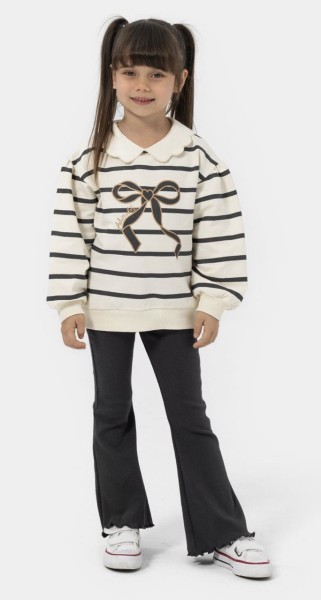 Σετ φόρμα καμπάνα - ΜΑΥΡΟ 5Y