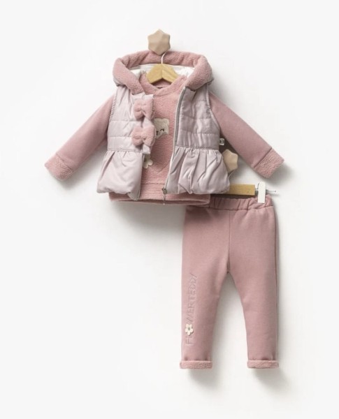 Σετ 3τμχ.με γιλέκο - ΣΑΠΙΟ ΜΗΛΟ 9M