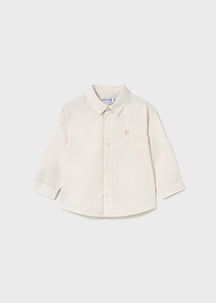 Πουκάμισο μακρυμάνικο basic - ΜΠΕΖ 12M