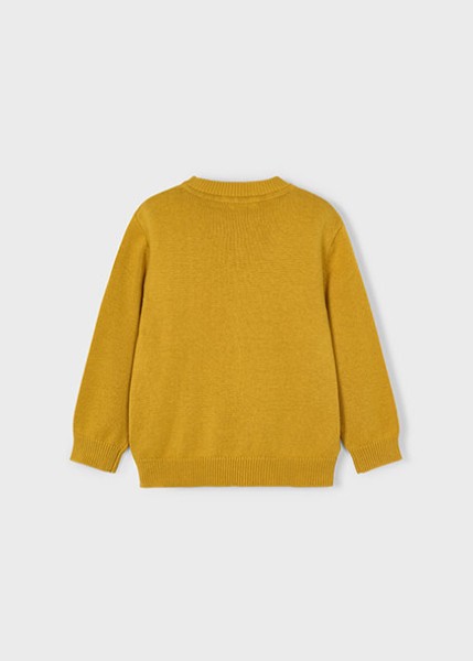 Ζέρσευ στρ. γιακάς βασικό - ΜΟΥΣΤΑΡΔΙ 4Y