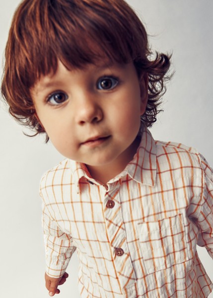 Πουκάμισο μακρυμάνικο - ΜΟΥΣΤΑΡΔΙ 6M