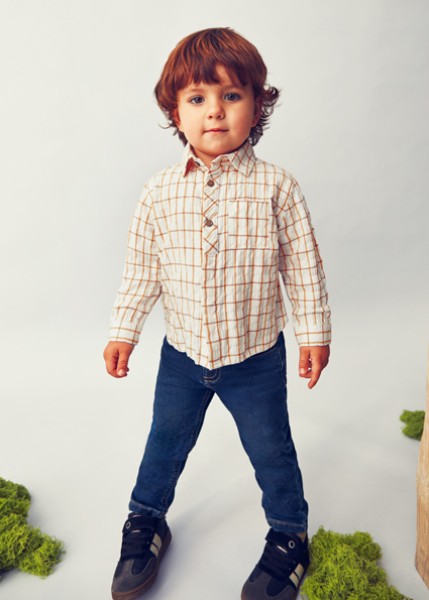 Πουκάμισο μακρυμάνικο - ΜΟΥΣΤΑΡΔΙ 6M