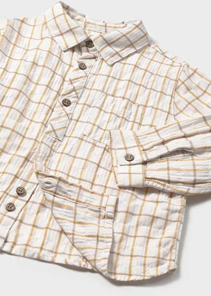 Πουκάμισο μακρυμάνικο - ΜΟΥΣΤΑΡΔΙ 6M