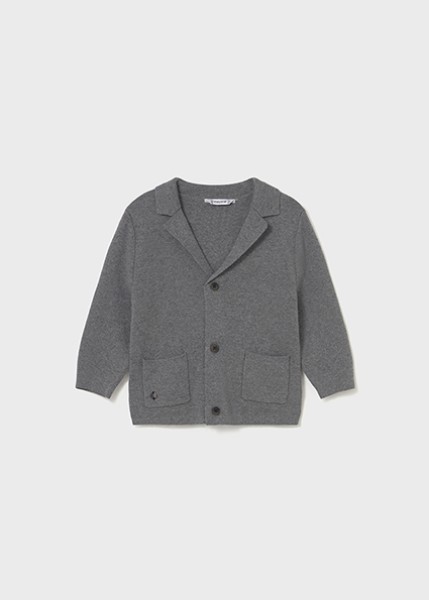 Σακάκι πλεκτό - ΓΚΡΙ 4Y