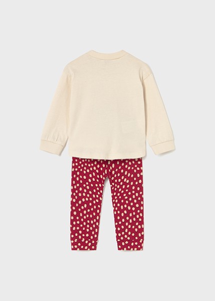 Σετ κολάν oversized - ΚΟΚΚΙΝΟ 12M