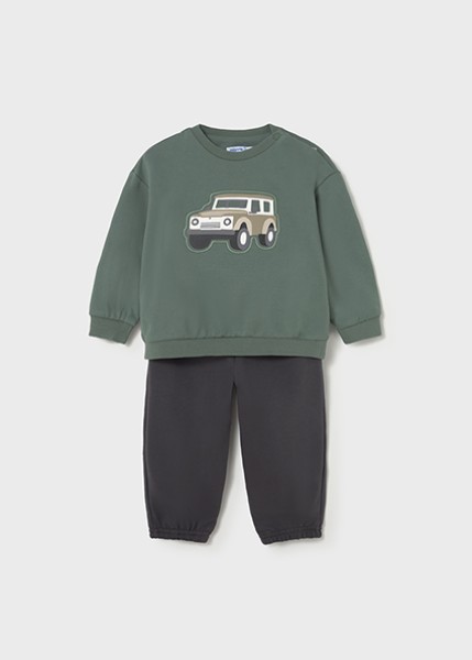 Φόρμα πουλόβερ παντελόνι - ΠΡΑΣΙΝΟ 4Y