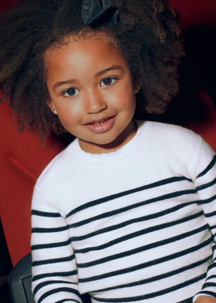 Τοπ πλεκτό ριγέ - ΜΑΚΙΑΤΟ 4Y