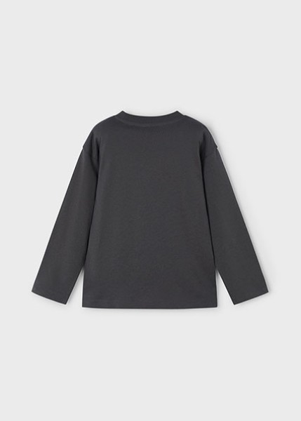 Μπλούζα μακρυμάνικη explorer - ΜΑΥΡΟ 4Y