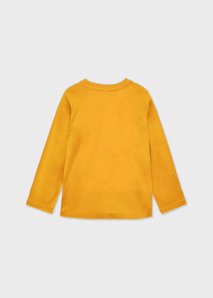 Μπλούζα μακρυμάνικη explorer - ΜΟΥΣΤΑΡΔΙ 4Y