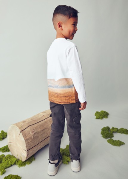 Μπλούζα μακρυμάνικη - ΕΚΡΟΥ 8Y