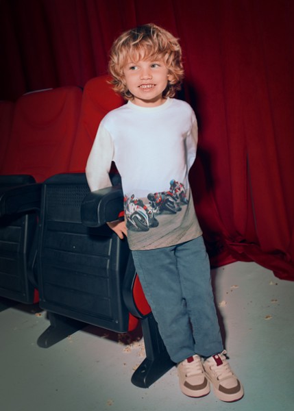 Μπλούζα μακρυμάνικη - ΚΡΕΜ 4Y