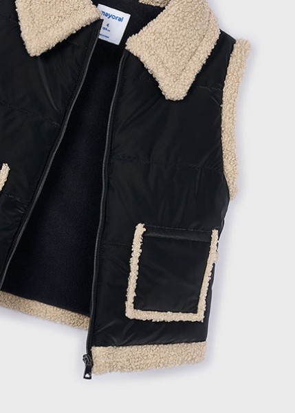 Γιλέκο αντιθέσεις πρόβατο - ΜΑΥΡΟ 4Y