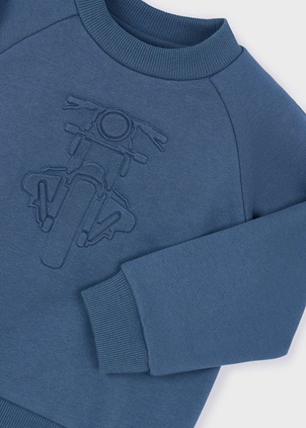 Φούτερ ανάγλυφο - ΓΚΡΙ 8Y